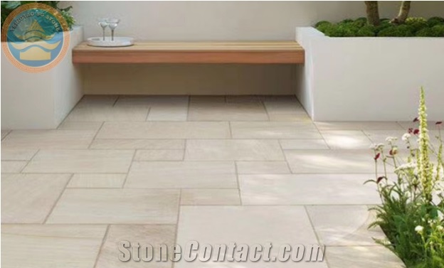 Yellow Sandstone Pavement
