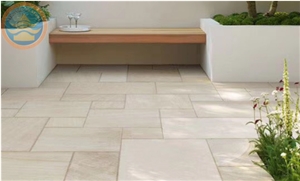 Yellow Sandstone Pavement
