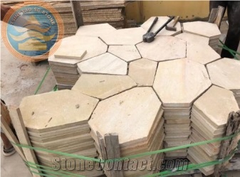 Yellow Sandstone Pavement
