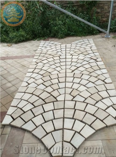 Yellow Sandstone Pavers Sawncut Surface