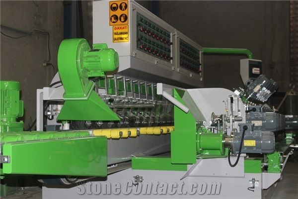 Edge and Bevel Polishing Machine- Double Sided