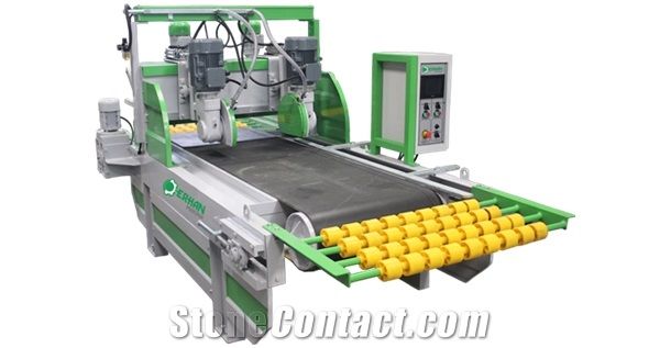 Marble Tile Width Cutting Machine Two Heads