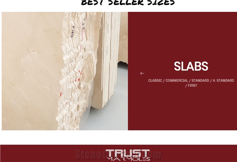 Crema Marfil Marble Slabs and Tiles