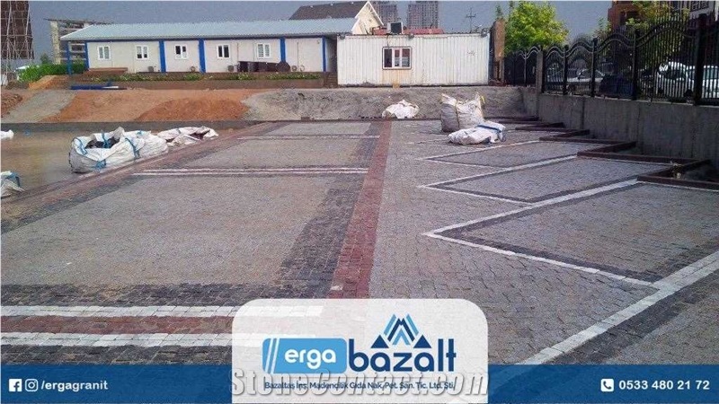 Ergani Basalt Cube Stone
