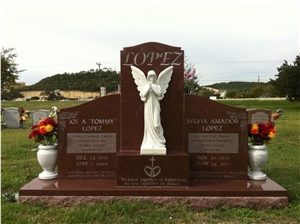 India Red Granite Monument, Marble Statue/Vases India Red Granite Monument, Marble Statue/Vases