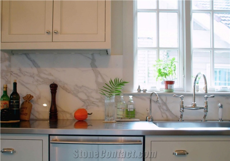 Afyon Moonlight Marble Kitchen Countertop