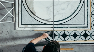 Waterjet Medallions, Marble Inlay Patterns