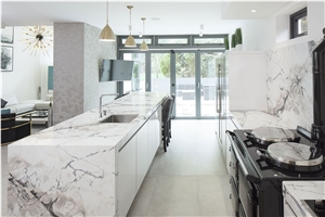 Ponte Vechia Marble Kitchen Countertop Project