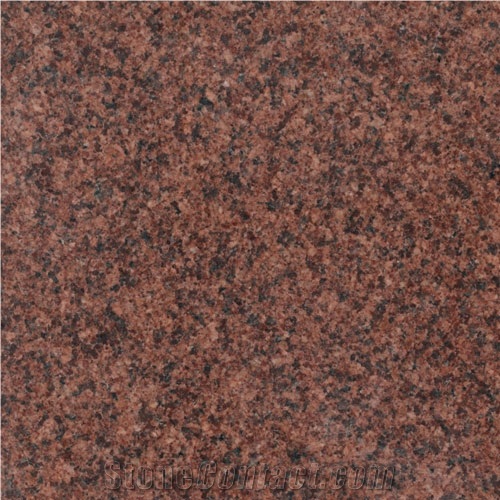 Bruno Red Granite Slabs