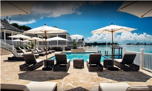 Coralina Gold Coral Stone Pool Deck Pavers