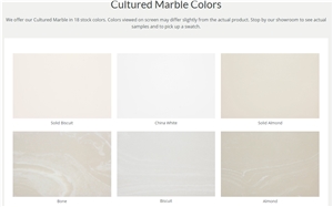 Blue Whisper Artificial Marble-Cultured Marble