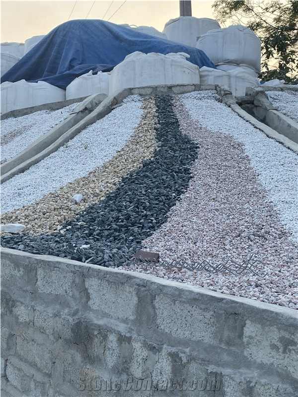 Crystal White Pebbles