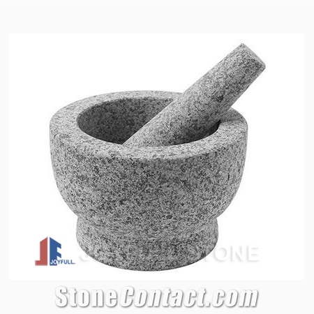 Granite Mortar and Pestle Stone Pestle and Mortar