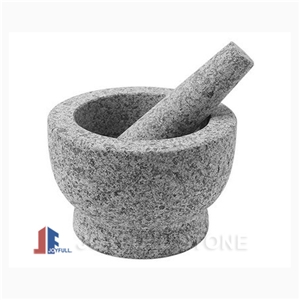 Granite Mortar and Pestle Stone Pestle and Mortar