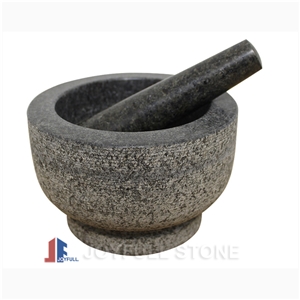 Granite Mortar and Pestle Stone Pestle and Mortar
