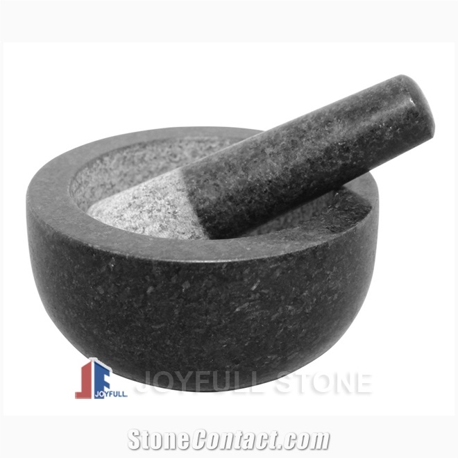 Granite Mortar and Pestle Stone Pestle and Mortar
