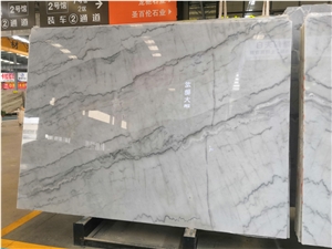 Bruce Silver Grey Marble Book Match Bruce Silver Grey Marble Book Match