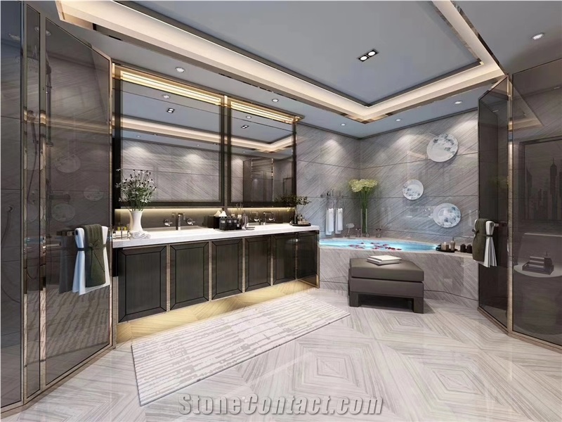 Putin Wood Marble for Floor Tiles