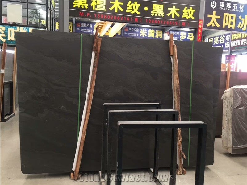 Royal Black Marble for Floor Tile