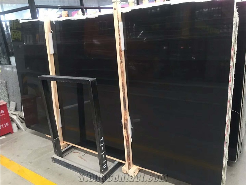 Royal Black Marble for Floor Tile