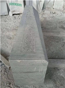 Blue Limestone Chieseled Raodway Kerbs,L828