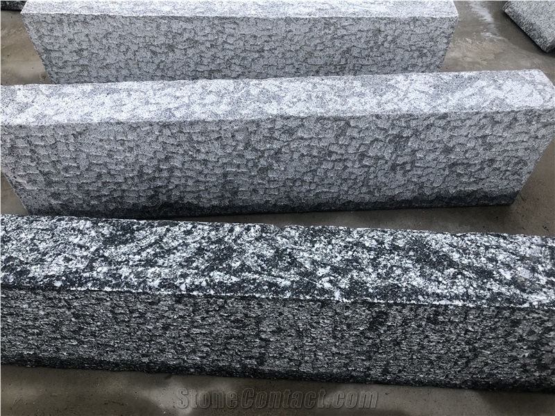 Dalian G603 Greygranite Pillar Kerbstone by Hand