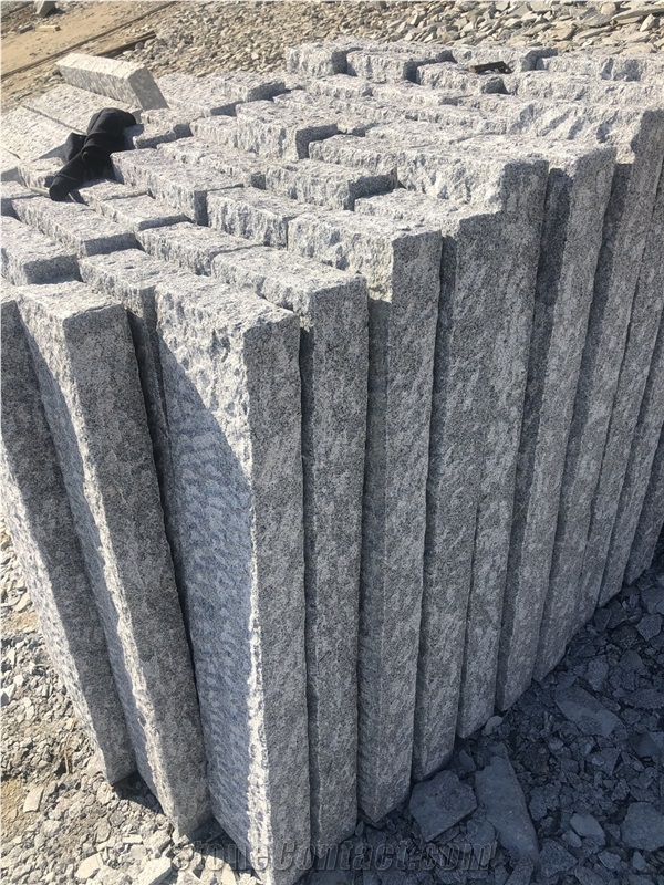 Dalian G603 Greygranite Pillar Kerbstone by Hand