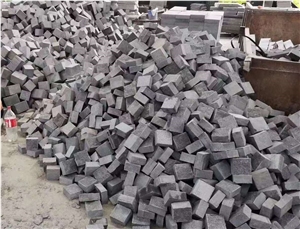 New Dark Grey Graniteg654 Cubes&Pave Natural Cleft