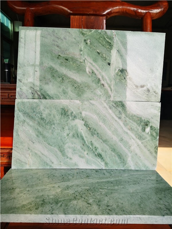 Good Price New China Green Marble Tiles