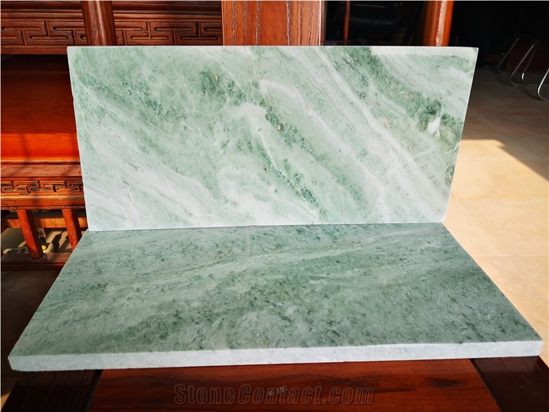 Good Price New China Green Marble Tiles