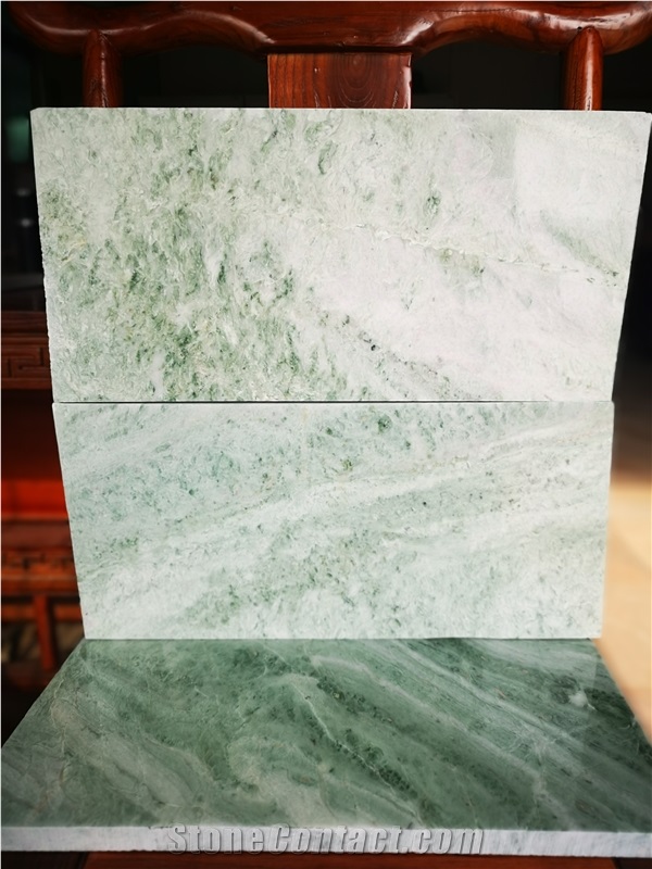 Good Price New China Green Marble Tiles