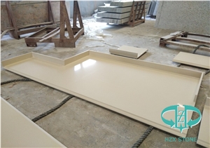 Beige Artificial Quartz Countertop