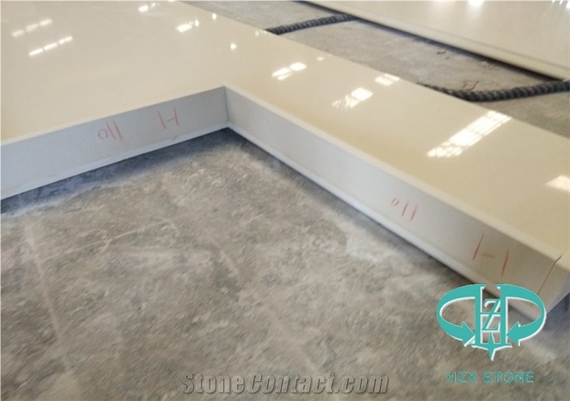 Beige Artificial Quartz Countertop