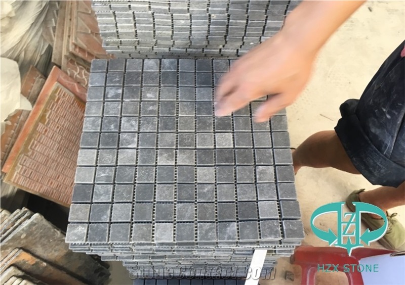 Grey Basalt Mosaic for Decoration
