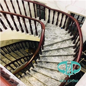 Grey Marble Stairs & Steps
