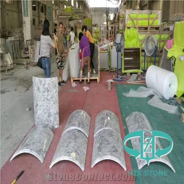 Grey Marble Stairs & Steps