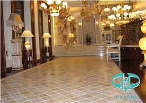 Yellow Travertine Marble for Indoor Tiling