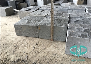 Zhangpu Black Basalt Cobbles Top Nature