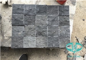Zhangpu Black Basalt Cobbles Top Nature