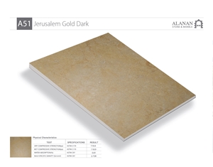 Jerusalem Gold A51 Dark Limestone Tiles