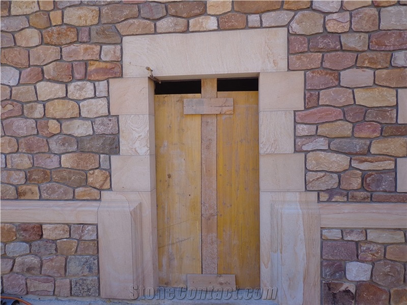 Dorada Sandstone Architectural Elements - Arenisca Dorada Sierra De La Demanda Door Surrounds