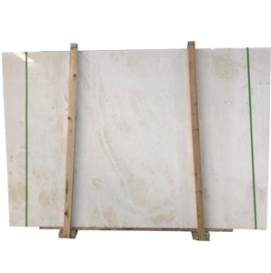 Cream & Polished 1.8 Onyx Slab for Countertop