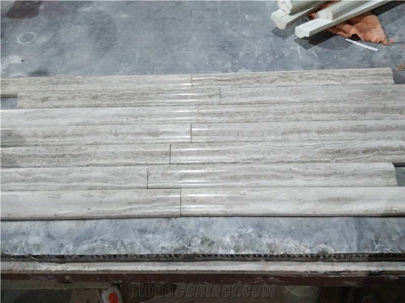 Bathroom Accessories Set Marble Ogee Trim