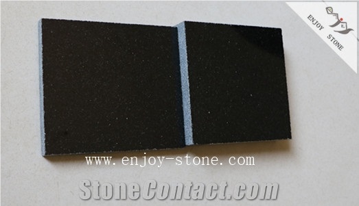 China Absolute Black Ganite,Polished Road Paver