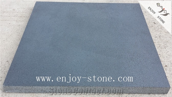Hainan Black Basalt,Brushed Tile,Tiny Hole