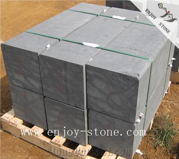 Hainan Black Basalt,Curbstone,Side Paver