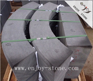 Hainan Black Basalt,Honed Tile,Dark Stone