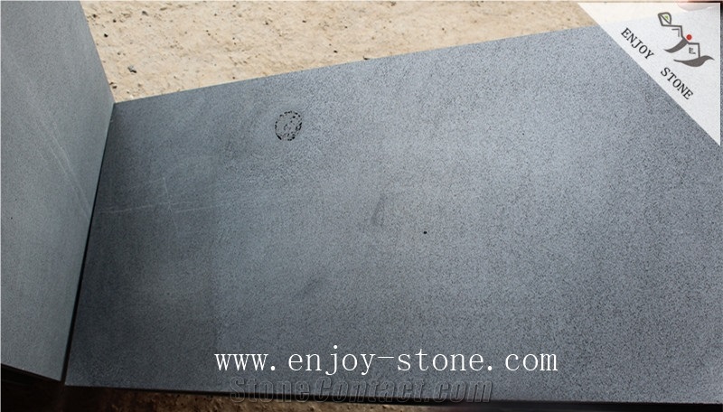 Hainan Black Basalt,Honed Tile,Project Design