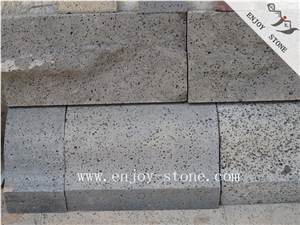 Tumble Lavastone,Grey Basalt,Road&Wall Paver