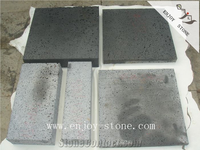 Volcanic Basalt,Lavastone Tile,Grey,Sawn